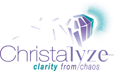 Logo of Christalyze for high end Change Management.